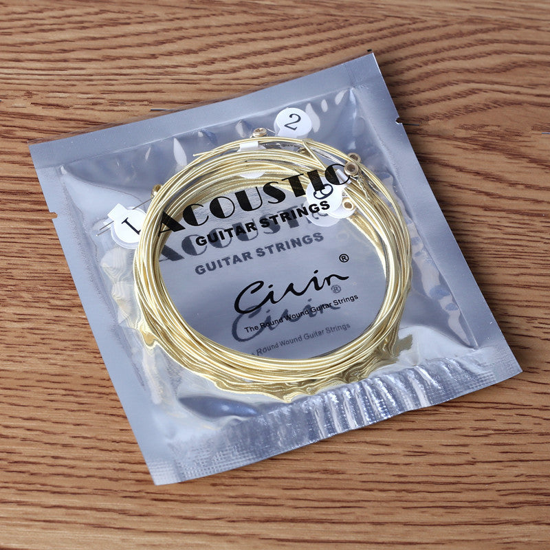 Folk guitar strings