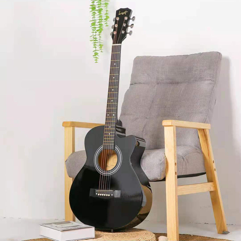 38 Inch Acoustic Guitar Folk Instrument