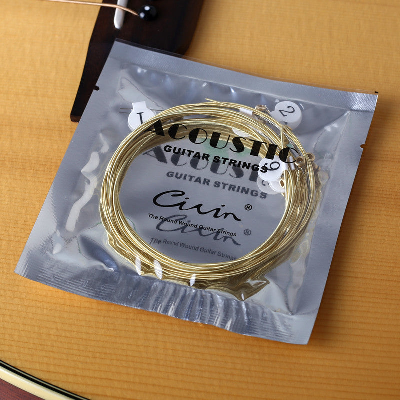 Folk guitar strings