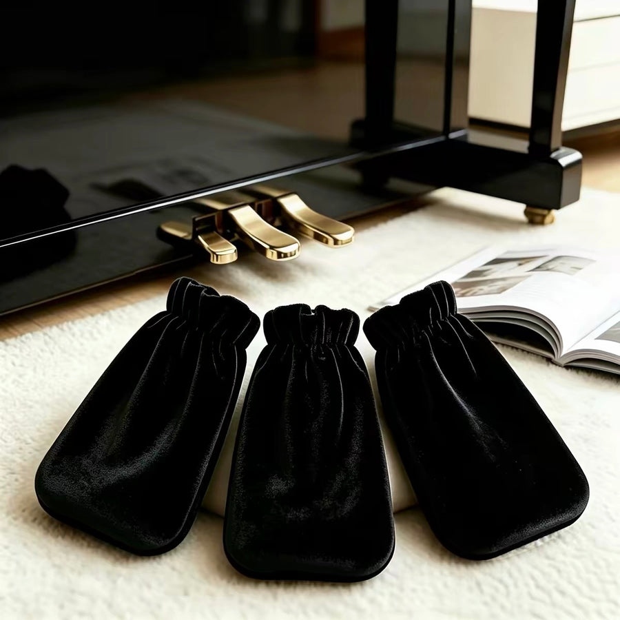 Velvet pedal covers - set of 3