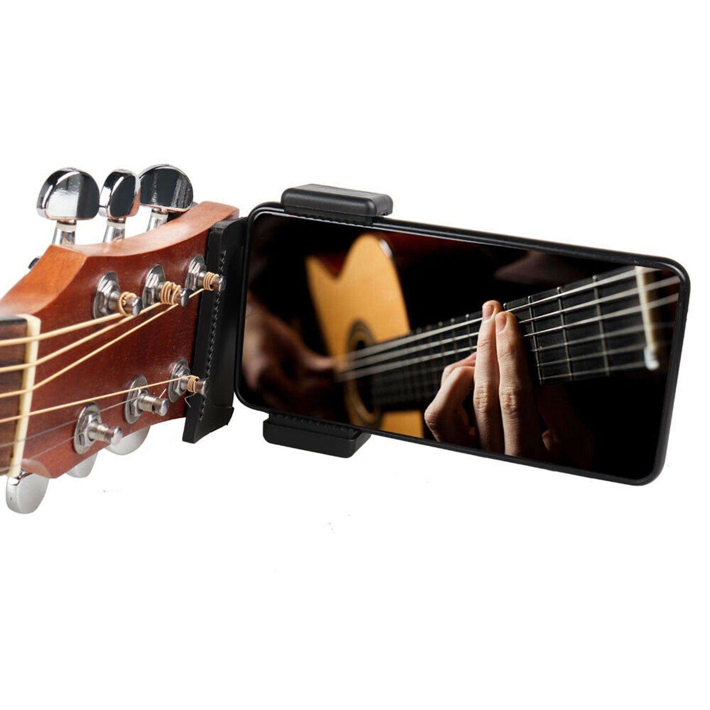 Mobile Phone Live Broadcast Bracket Stand Guitar Head Clip Holder Support