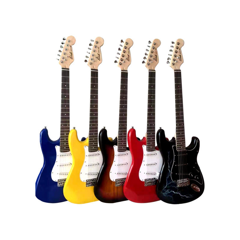 Genuine Electric Guitar ST Lightning Style Multi-color Optional For Beginners