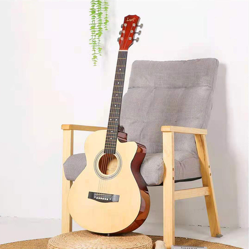 38 Inch Acoustic Guitar Folk Instrument