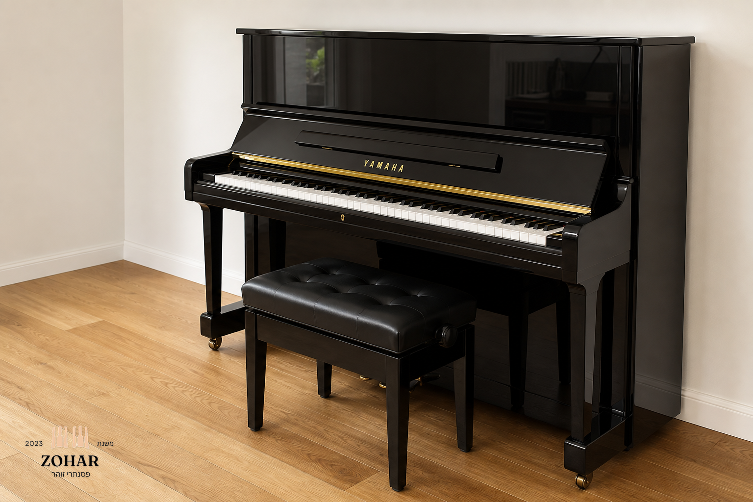פסנתר קיר Yamaha U10BL 4444300