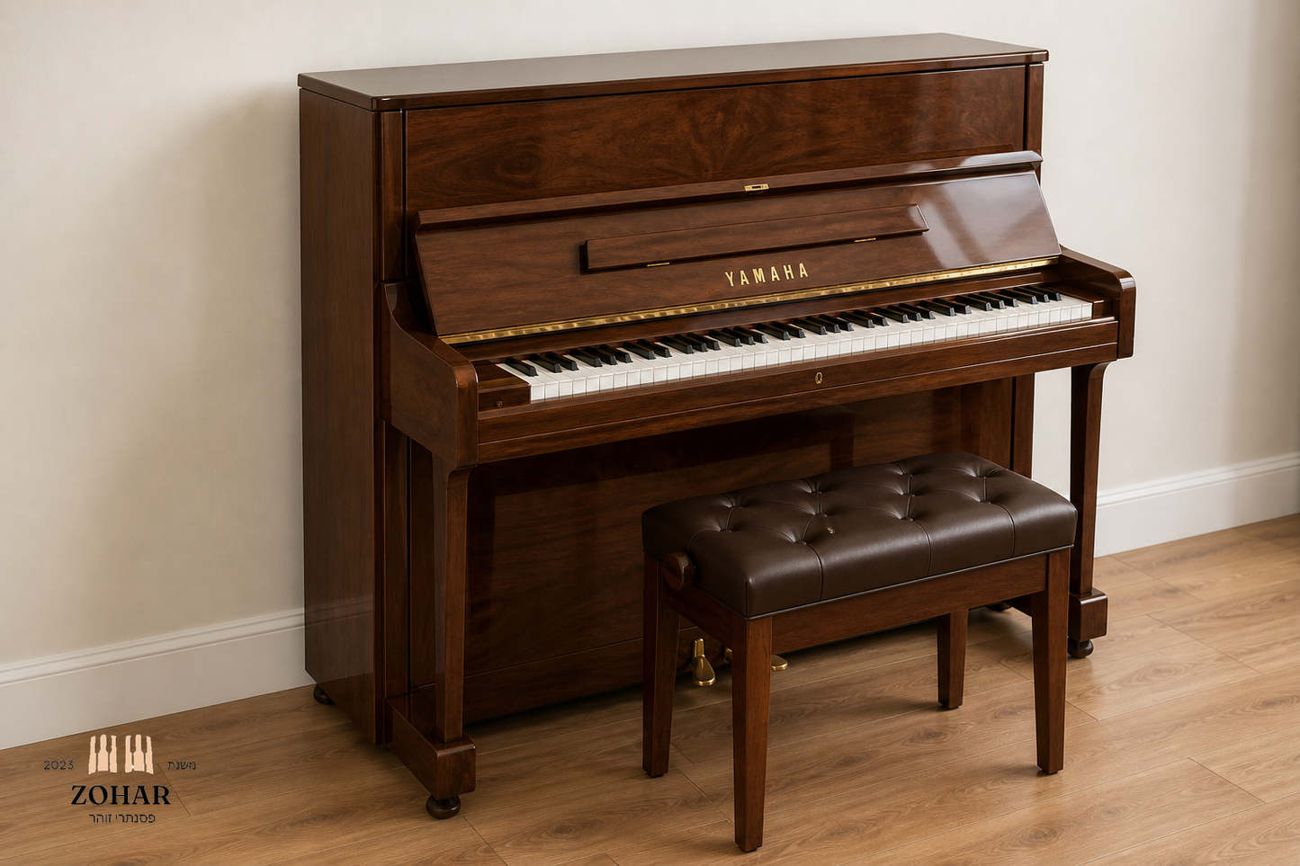 פסנתר קיר Yamaha W106BM 3868799
