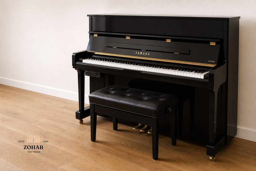 פסנתר קיר Yamaha מדגם U5AS סיילנט