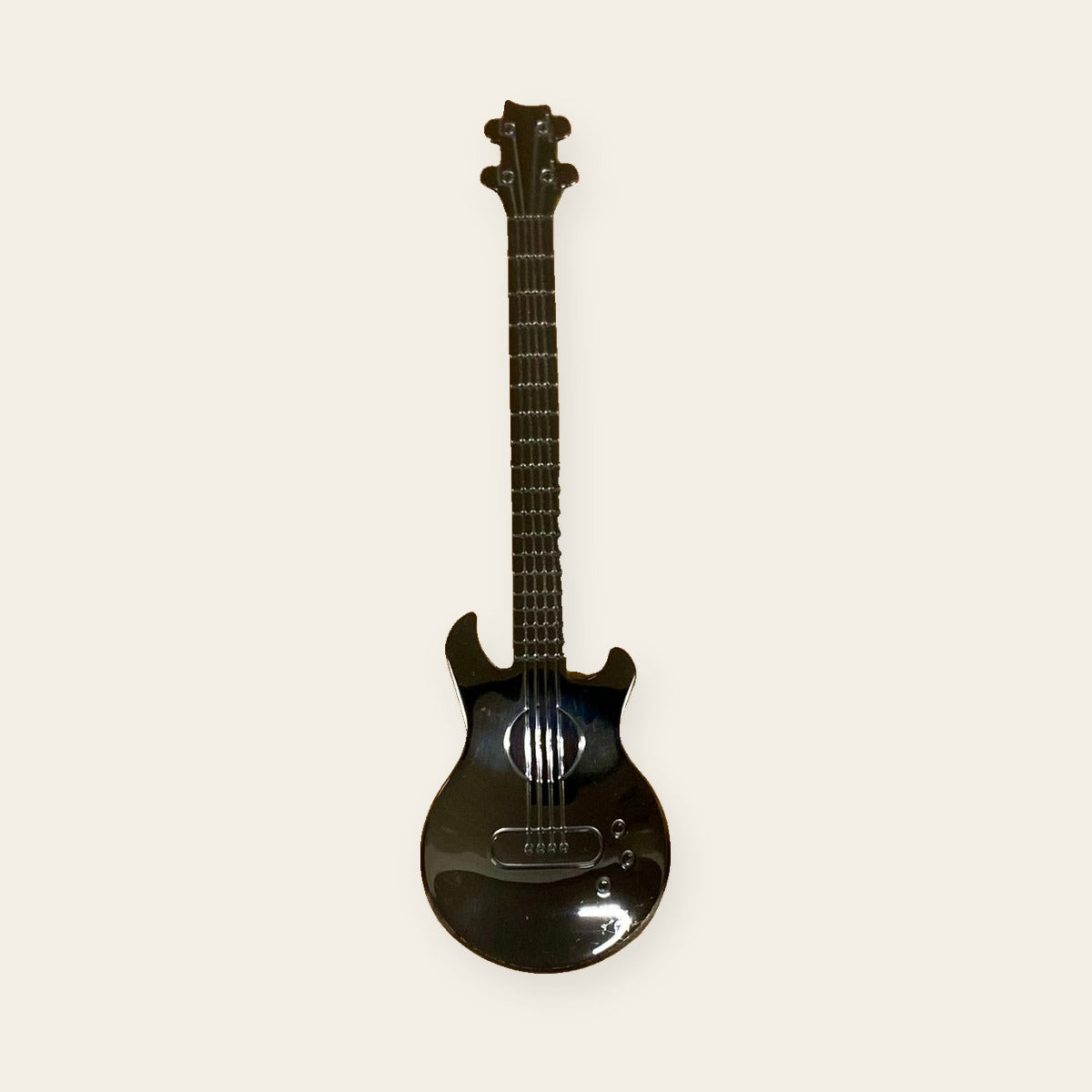 Guitar-shaped metal spoons - photo 5
