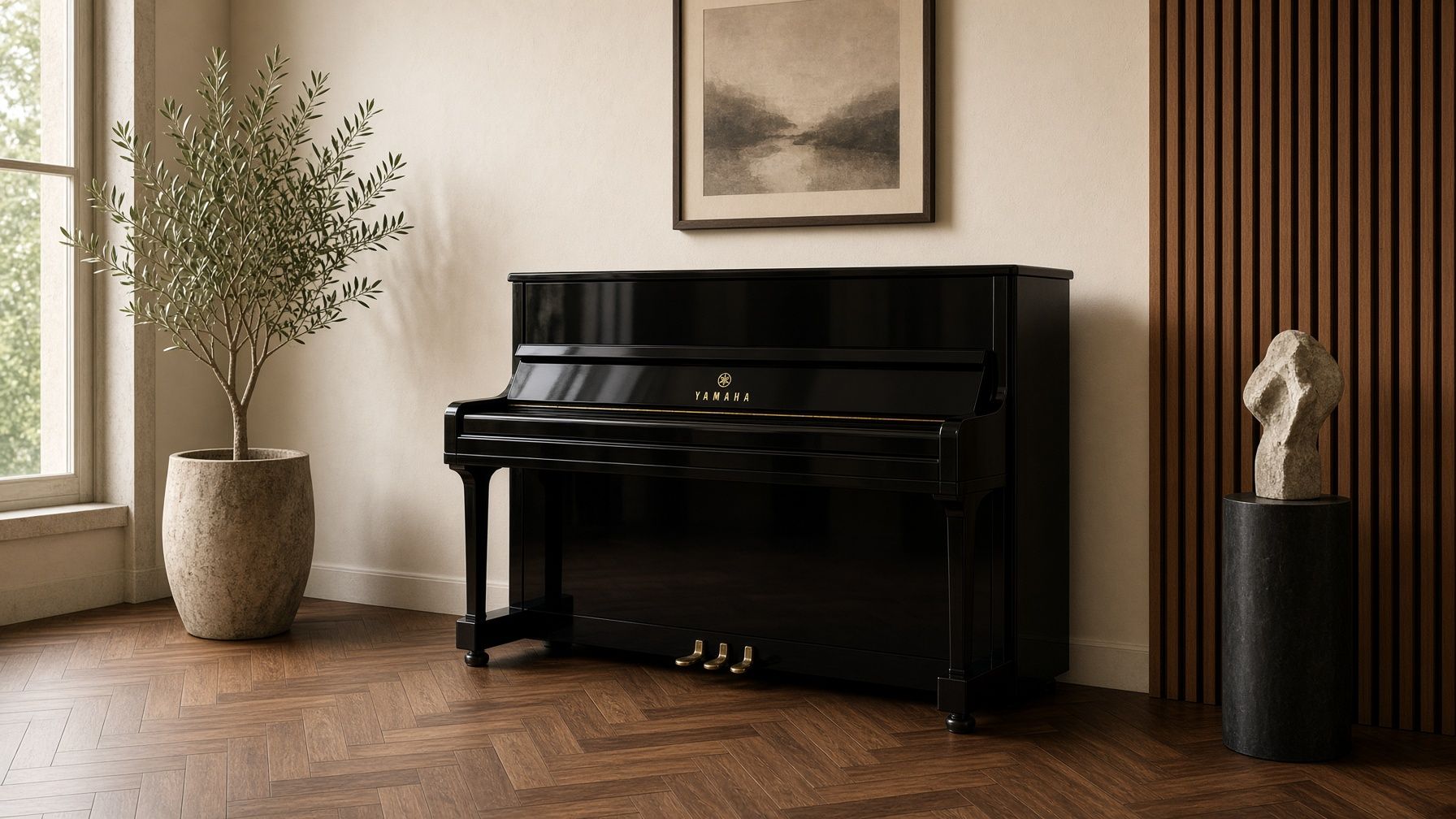 פסנתר קיר Yamaha
